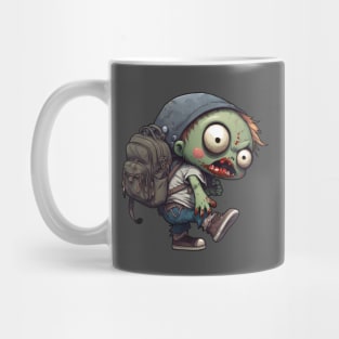 Chibi Zombie going school Mug